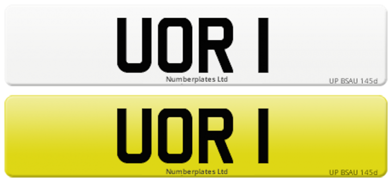 how to sell a private number plate from a retention certificate